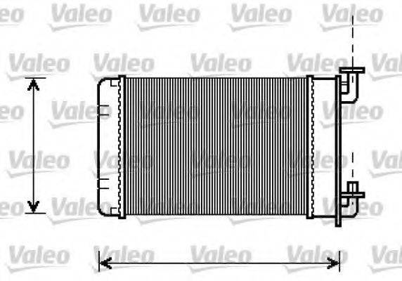 VALEO 812238 Теплообменник, отопление салона