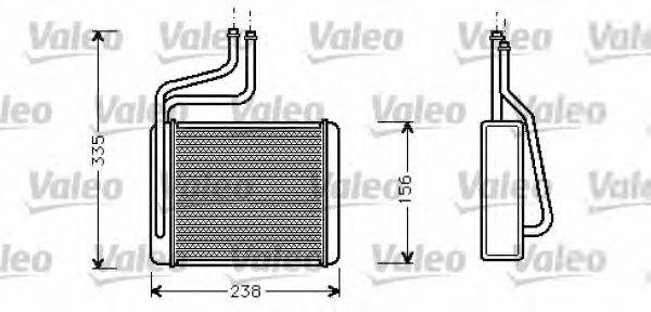 VALEO 812275 Теплообменник, отопление салона