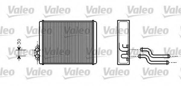 VALEO 812326 Теплообменник, отопление салона