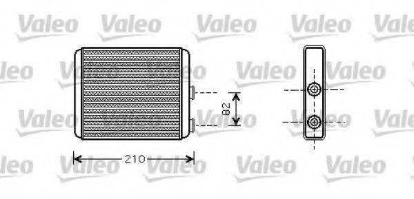 VALEO 812363 Теплообменник, отопление салона