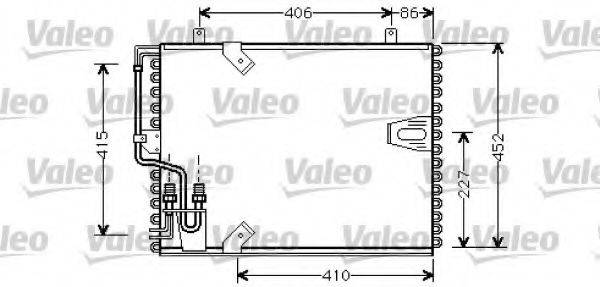 VALEO 816874 Конденсатор, кондиционер