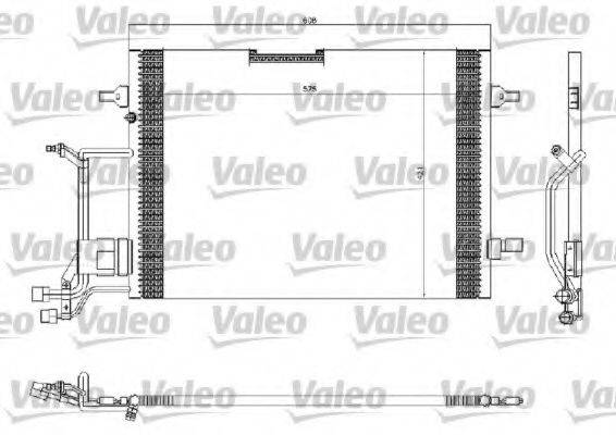 VALEO 816967 Конденсатор, кондиционер