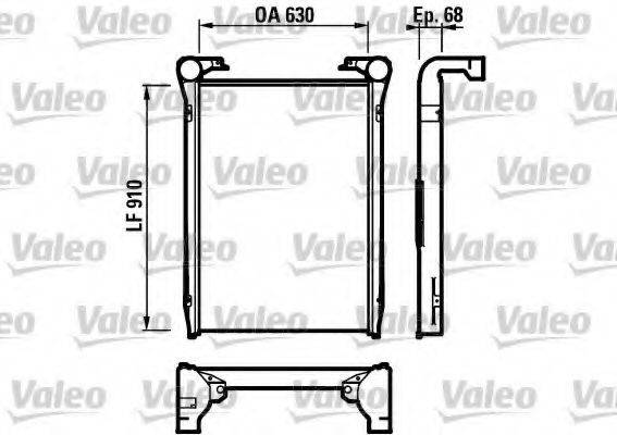 VALEO 816979 Интеркулер