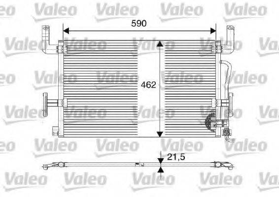 VALEO 816980 Конденсатор, кондиционер