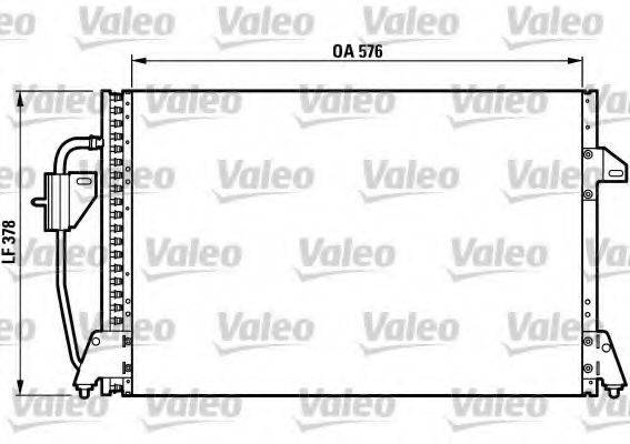 VALEO 816989 Конденсатор, кондиционер