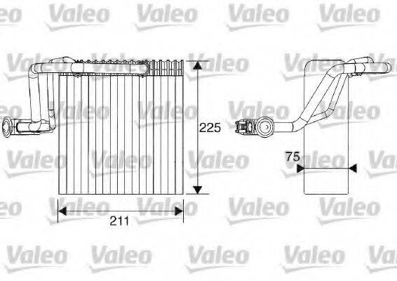 VALEO 817161 Испаритель, кондиционер