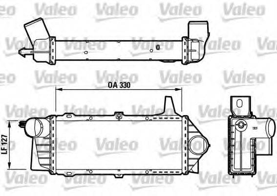 VALEO 817388 Интеркулер