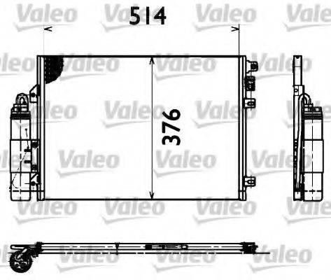 VALEO 817428 Конденсатор, кондиционер
