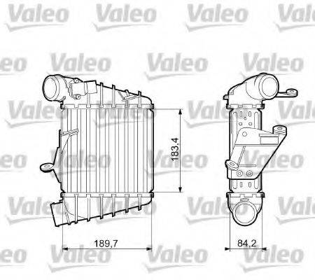 VALEO 817556 Интеркулер
