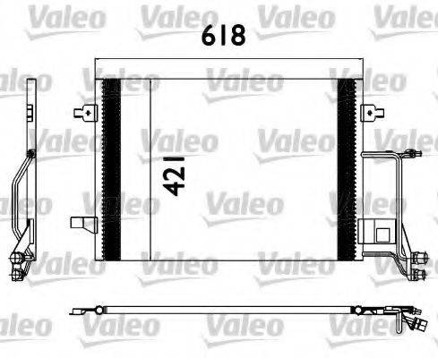 VALEO 817666 Конденсатор, кондиционер