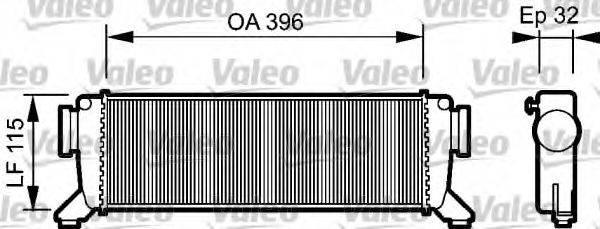 VALEO 817759 Интеркулер