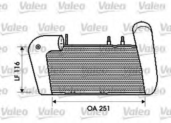 VALEO 817761 Интеркулер