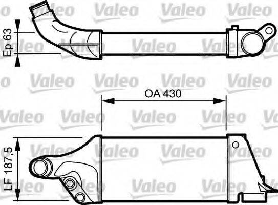 VALEO 817762 Интеркулер