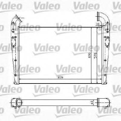 VALEO 817770 Интеркулер