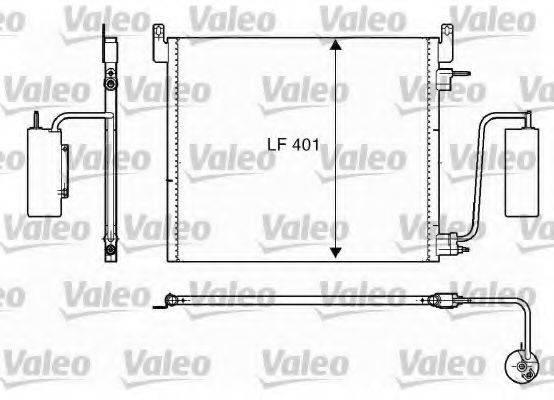 VALEO 817853 Конденсатор, кондиционер