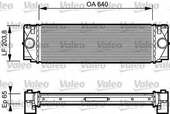 VALEO 817994 Интеркулер