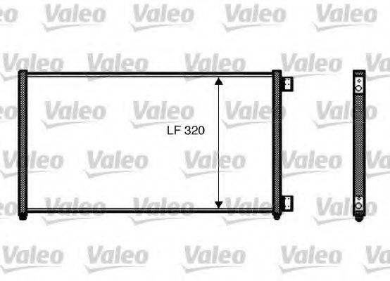 VALEO 818017 Конденсатор, кондиционер