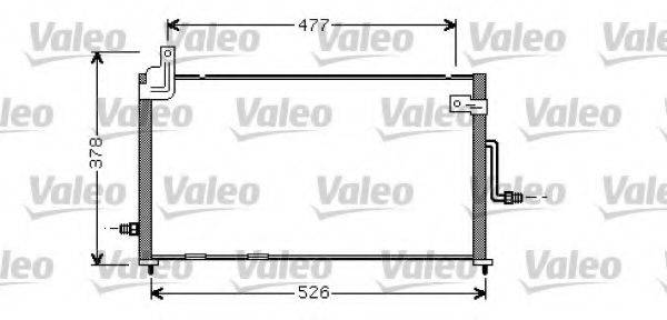 VALEO 818060 Конденсатор, кондиционер