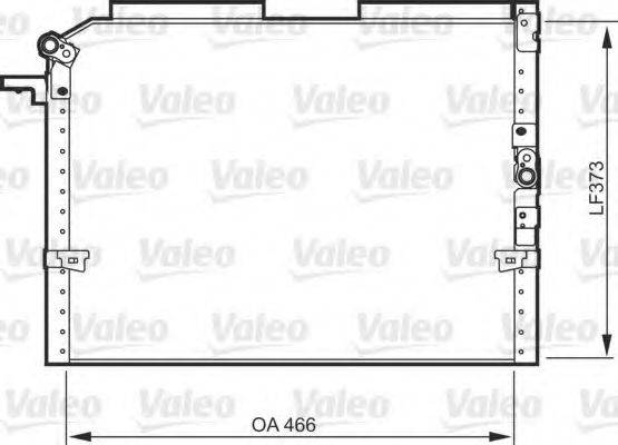 VALEO 818103 Конденсатор, кондиционер