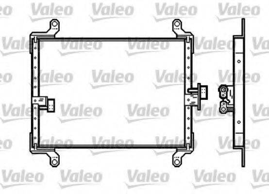 VALEO 818191 Конденсатор, кондиционер