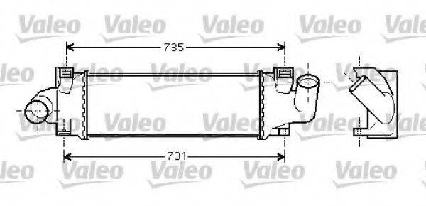 VALEO 818717 Интеркулер