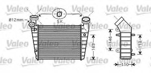 VALEO 818720 Интеркулер