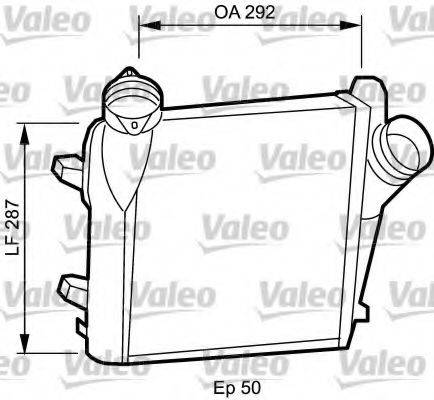 VALEO 818814 Интеркулер