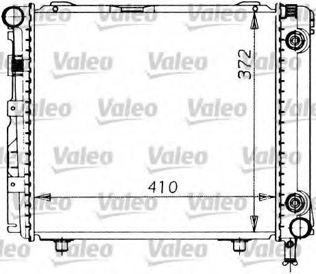 VALEO 819201 Радиатор, охлаждение двигателя