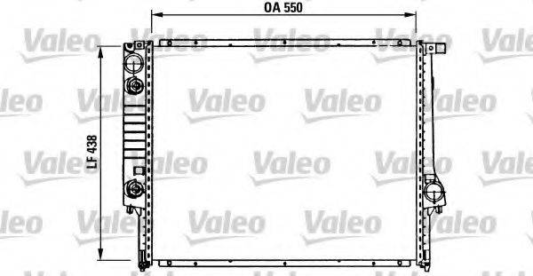 VALEO 819269 Радиатор, охлаждение двигателя
