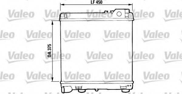 VALEO 819369 Радиатор, охлаждение двигателя