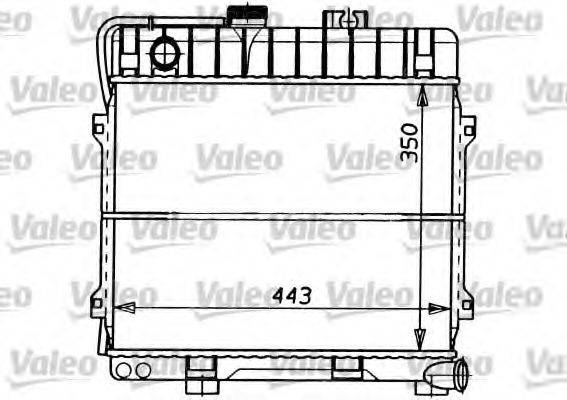VALEO 819390 Радиатор, охлаждение двигателя