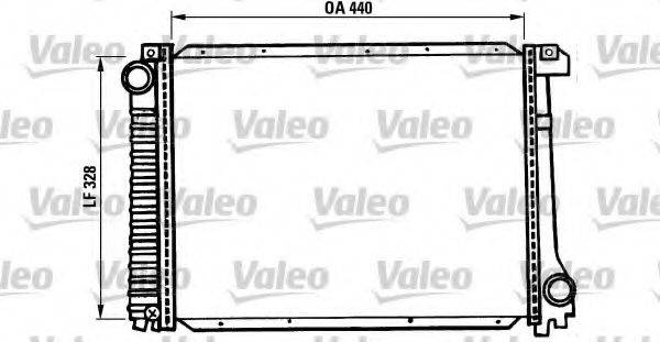 VALEO 819397 Радиатор, охлаждение двигателя