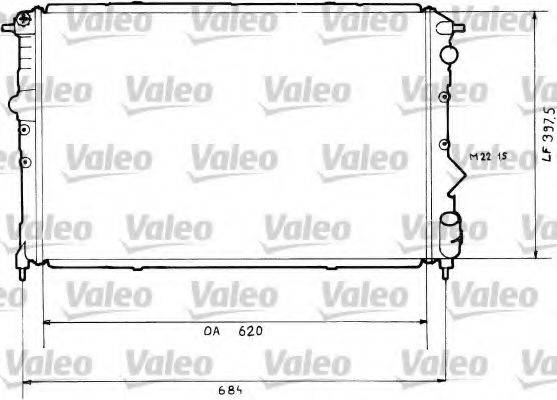 VALEO 819431 Радиатор, охлаждение двигателя