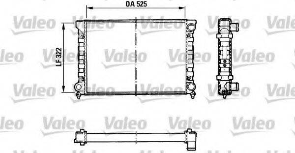 VALEO 883878 Радиатор, охлаждение двигателя