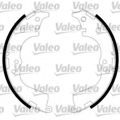 VALEO 562995 Комплект тормозных колодок