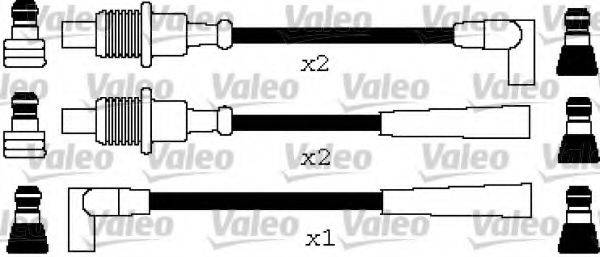 VALEO 346649 Комплект проводов зажигания