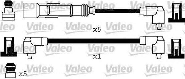 VALEO 346622 Комплект проводов зажигания