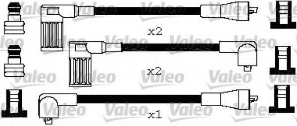 VALEO 346616 Комплект проводов зажигания