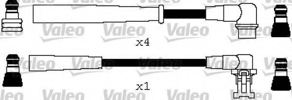 VALEO 346608 Комплект проводов зажигания