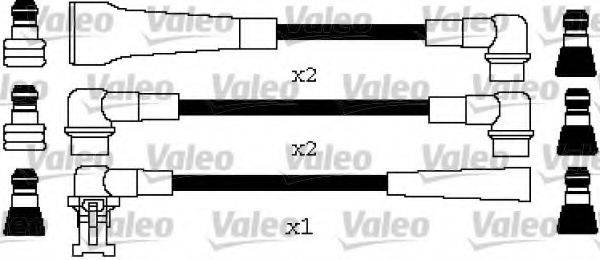 VALEO 346606 Комплект проводов зажигания