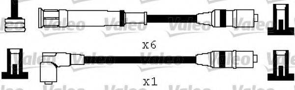 VALEO 346575 Комплект проводов зажигания