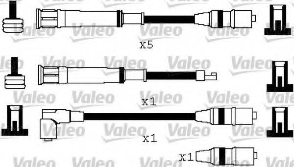 VALEO 346574 Комплект проводов зажигания