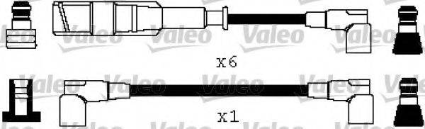 VALEO 346570 Комплект проводов зажигания