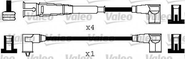 VALEO 346568 Комплект проводов зажигания