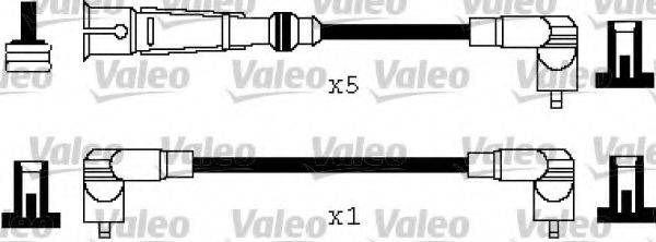 VALEO 346465 Комплект проводов зажигания