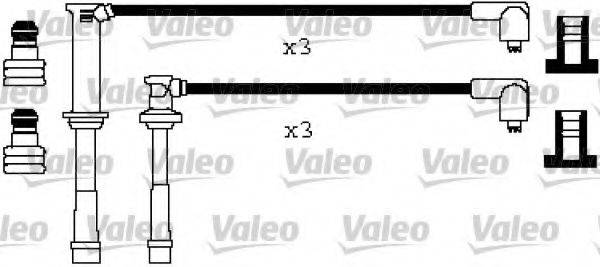VALEO 346455 Комплект проводов зажигания