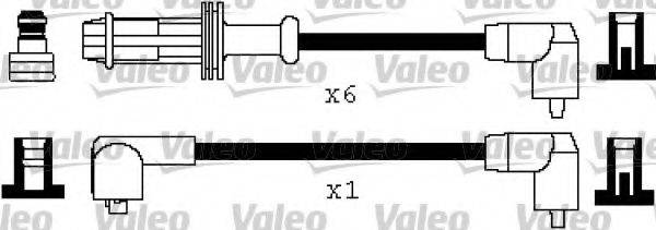 VALEO 346449 Комплект проводов зажигания