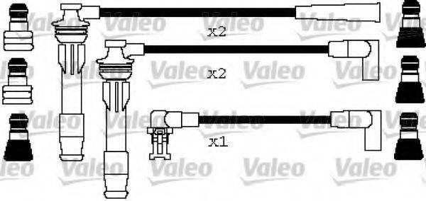 VALEO 346407 Комплект проводов зажигания