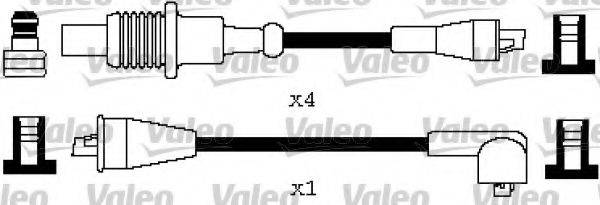 VALEO 346396 Комплект проводов зажигания