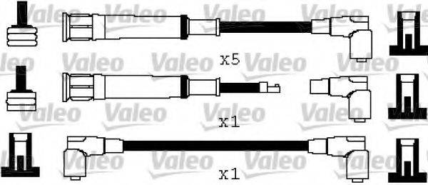 VALEO 346377 Комплект проводов зажигания